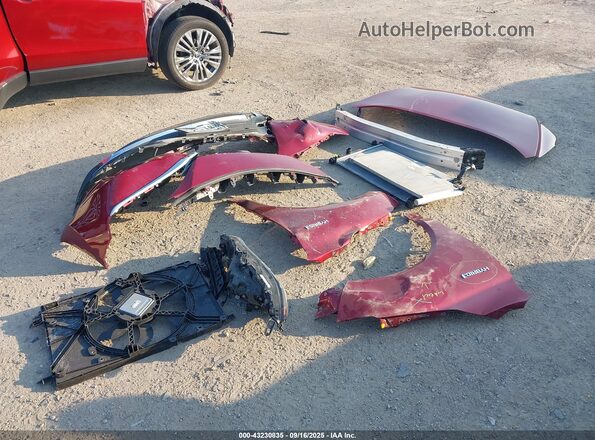 JTEAAAAH1MJ085485 2021 TOYOTA LIMITED Burgundy Vista del cuadro de instrumentos