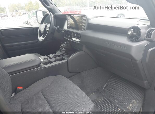 JTEABFAJ1RK016374 2024 TOYOTA LAND CRUISER Black წინა სალონის ხედი