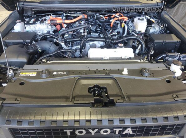 JTEABFAJ9RK005199 2024 TOYOTA LAND Черный Вид подкапотного пространства