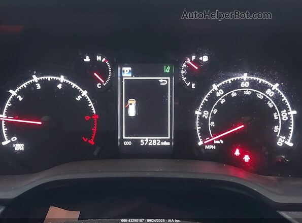 JTEBU5JR0L5775098 2020 TOYOTA 4RUNNER White Widok tylnych siedzeń