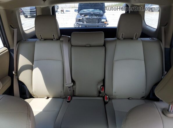 JTEBU5JR2L5754530 2020 TOYOTA 4RUNNER Черный Вид задних сидений