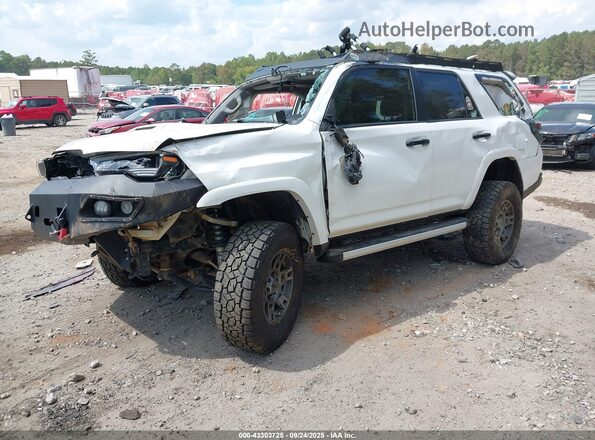 JTEBU5JR7L5757262 2020 TOYOTA 4RUNNER White Առջևի ձախ երեք քառորդ տեսարան