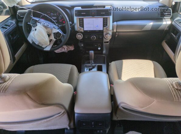 JTEEU5JR3M5246520 2021 TOYOTA 4RUNNER White Vista del salpicadero
