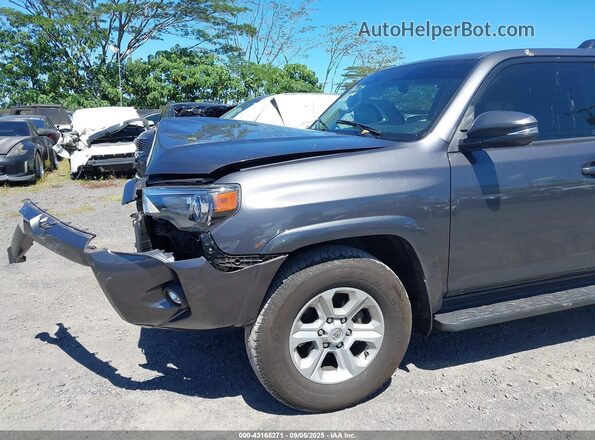 JTENU5JR6N6055413 2022 TOYOTA 4RUNNER Gray 