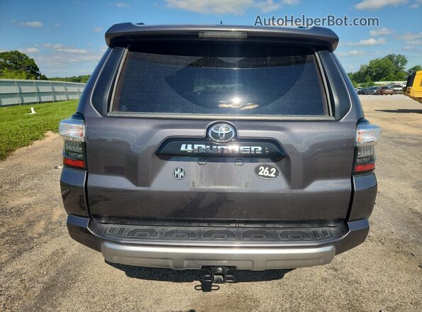 JTERU5JR5M5890747 2021 TOYOTA 4RUNNER Gray უკანა ხედი