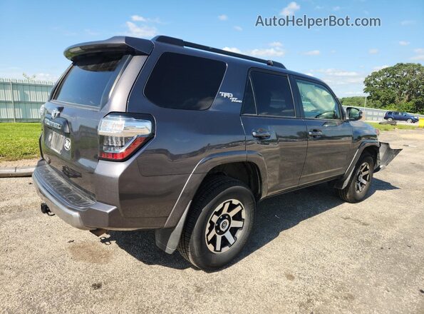 JTERU5JR5M5890747 2021 TOYOTA 4RUNNER Gray უკანა მარჯვენა