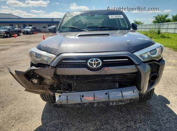 JTERU5JR5M5890747 2021 TOYOTA 4RUNNER Gray წინა ხედი