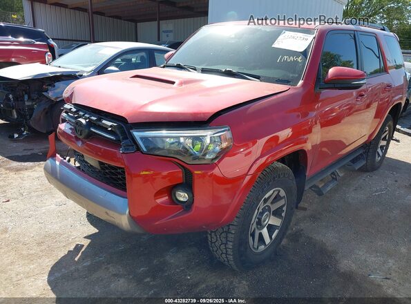 JTERU5JR6M5945223 2021 TOYOTA 4RUNNER Maroon 