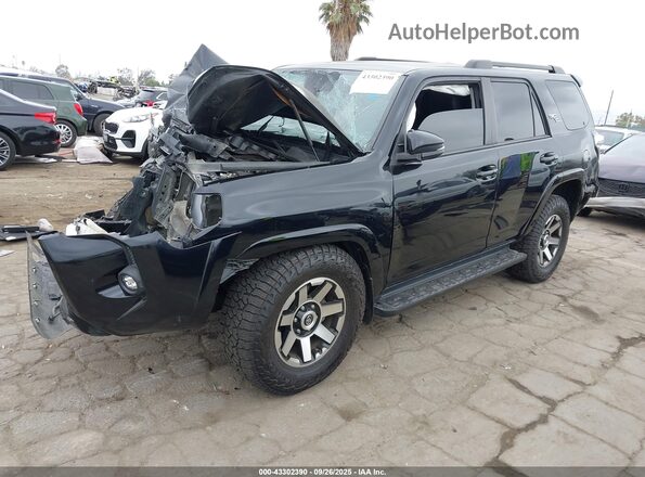 JTERU5JRXM5932930 2021 TOYOTA 4RUNNER Black Vista tres cuartos delantera izquierda