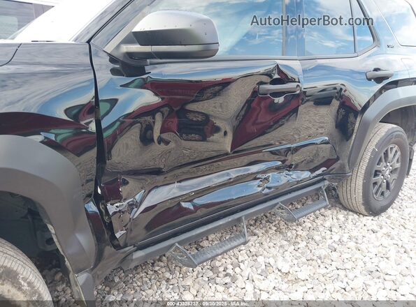 JTEVA5BRXS5020009 2025 TOYOTA 4RUNNER Black წინა ხედი