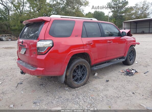 JTEZU5JR5J5169078 2018 TOYOTA 4RUNNER Red 