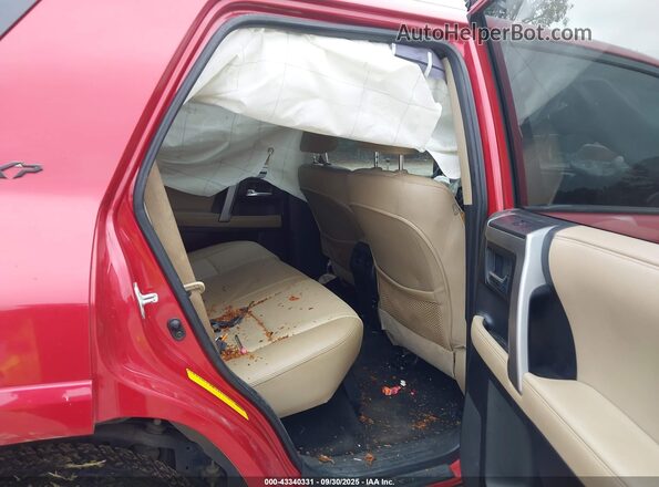 JTEZU5JR5J5169078 2018 TOYOTA 4RUNNER Red 