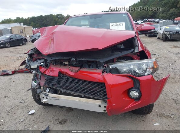 JTEZU5JR5J5169078 2018 TOYOTA 4RUNNER Red 