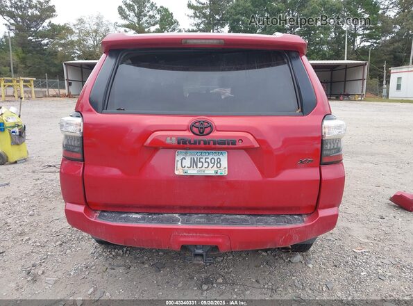 JTEZU5JR5J5169078 2018 TOYOTA 4RUNNER Red 