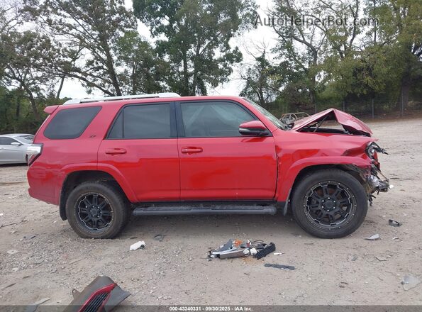 JTEZU5JR5J5169078 2018 TOYOTA 4RUNNER Red 