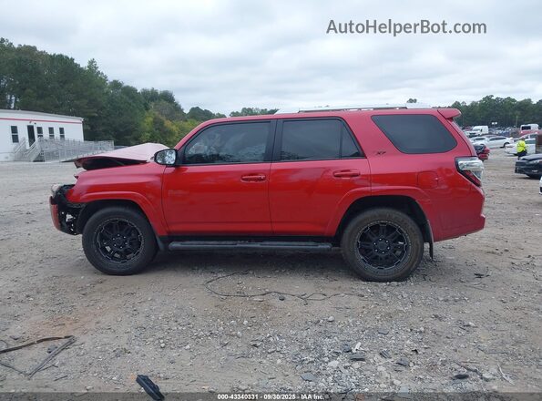 JTEZU5JR5J5169078 2018 TOYOTA 4RUNNER Red 