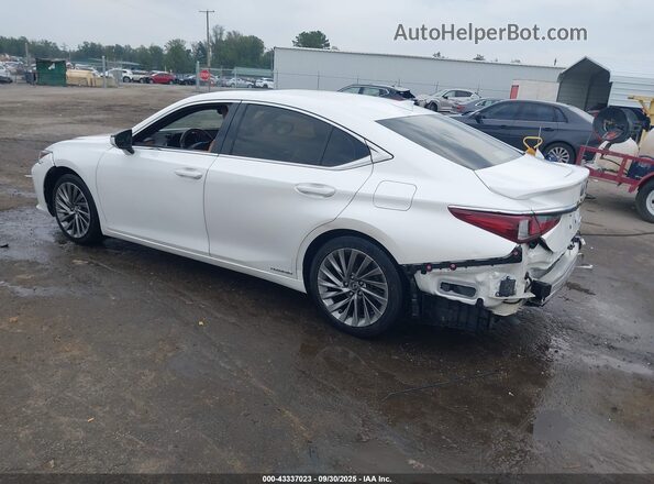 JTHB21B18K2004091 2019 LEXUS ES 300H White Tył lewy
