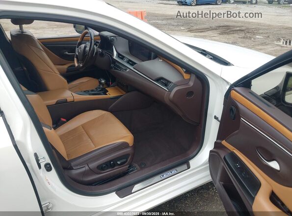 JTHB21B18K2004091 2019 LEXUS ES 300H White Widok wnętrza z przodu
