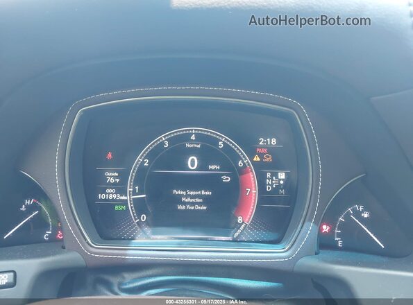 JTHB51FF5K5007672 2019 LEXUS LS 500 Dark Blue Vista de los asientos traseros