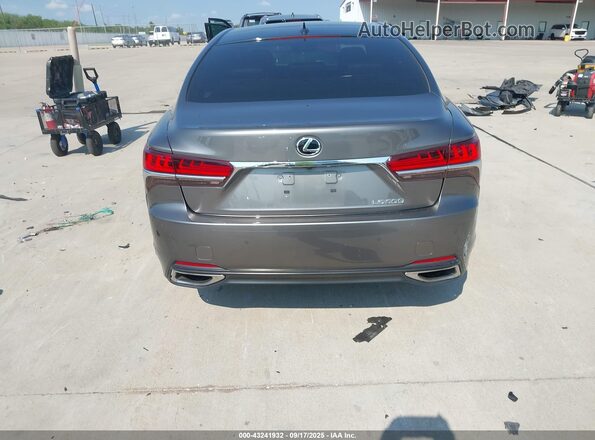 JTHB5LFF5J5002062 2018 LEXUS LS 500 Gray 