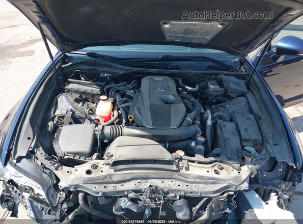 JTHBA1BL3GA001214 2016 LEXUS GS 200T Синий Вид сзади
