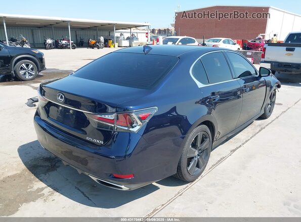 JTHBA1BL3GA001214 2016 LEXUS GS 200T Синий Задняя правая четверть