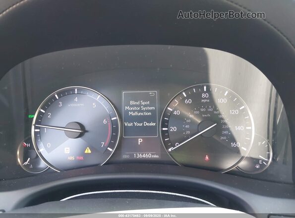 JTHBA1BL3GA001214 2016 LEXUS GS 200T Синий Вид задних сидений