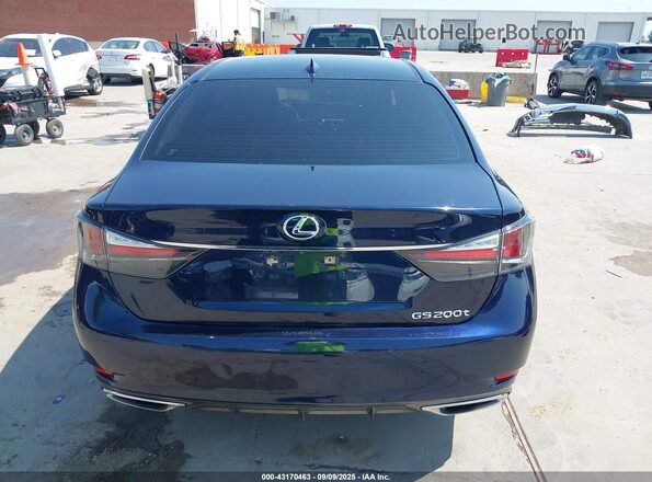 JTHBA1BL3GA001214 2016 LEXUS GS 200T Синий 