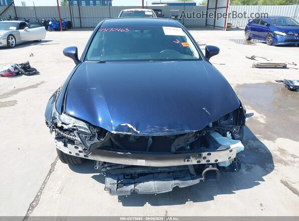 JTHBA1BL3GA001214 2016 LEXUS GS 200T Синий Вид задней части салона
