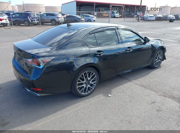 JTHBA1BL4GA001982 2016 LEXUS GS 200T Black Հետևի աջ