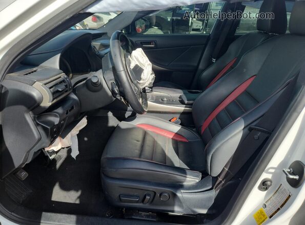 JTHBA1D20K5093453 2019 LEXUS IS Белый Вид салона спереди