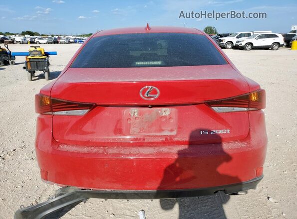 JTHBA1D21H5059417 2017 LEXUS IS Red 