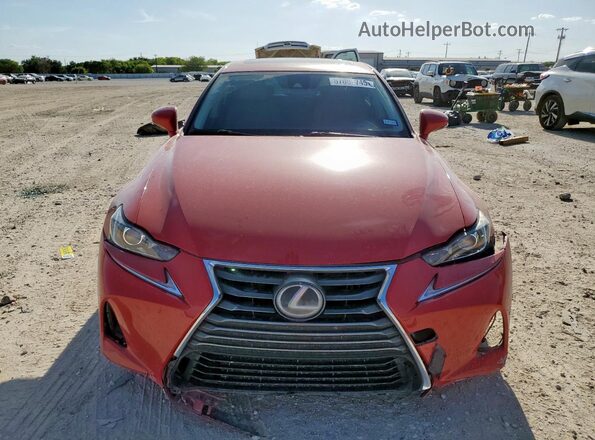 JTHBA1D21H5059417 2017 LEXUS IS Red 