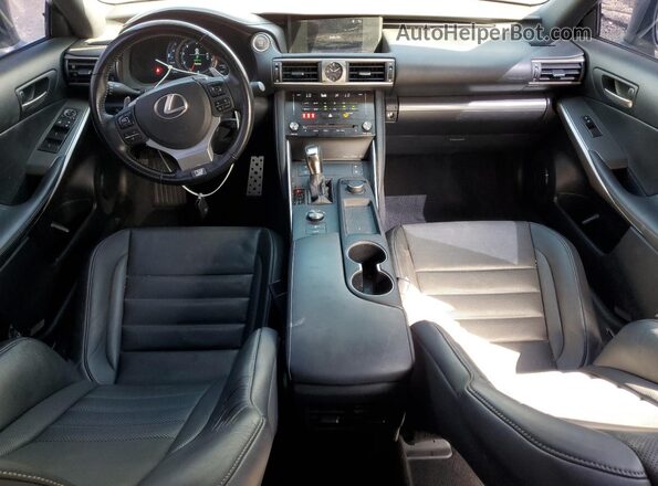 JTHBA1D23H5040190 2017 LEXUS IS Silver Вид панелі приладів