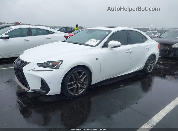 JTHBA1D23K5090269 2019 LEXUS IS 300 White Առջևի ձախ երեք քառորդ տեսարան