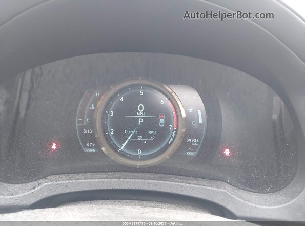 JTHBA1D23K5090269 2019 LEXUS IS 300 White Հետևի նստատեղերի տեսք