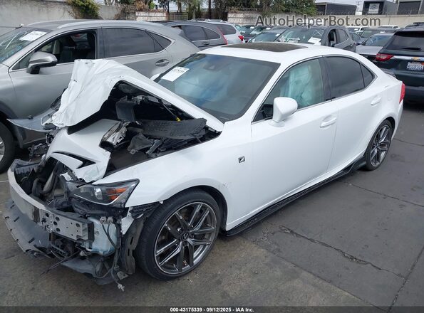 JTHBA1D23K5090420 2019 LEXUS IS 300 White Front left