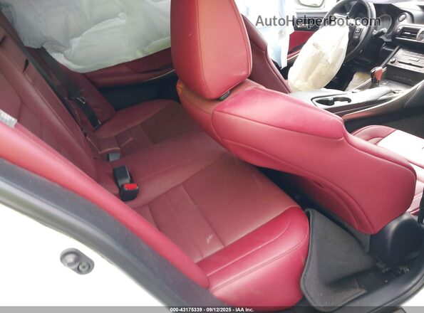 JTHBA1D23K5090420 2019 LEXUS IS 300 White VIN sticker view