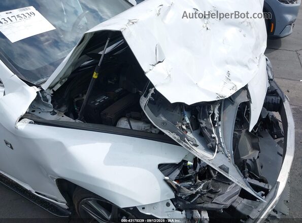 JTHBA1D23K5090420 2019 LEXUS IS 300 White Instrument cluster view