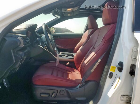 JTHBA1D24K5091690 2021 LEXUS IS Белый Вид салона спереди
