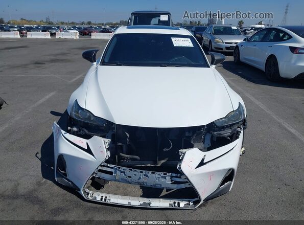 JTHBA1D25H5039011 2017 LEXUS IS 200T White Вид задньої частини салону