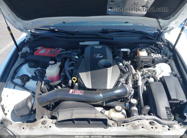 JTHBA1D25H5039011 2017 LEXUS IS 200T White Вид ззаду