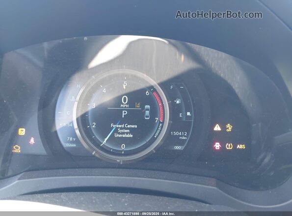 JTHBA1D25H5039011 2017 LEXUS IS 200T White Вид задніх сидінь