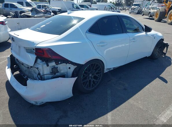 JTHBA1D25H5039011 2017 LEXUS IS 200T White Задня права чверть