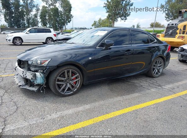 JTHBA1D26K5099628 2019 LEXUS IS 300 Black Front left