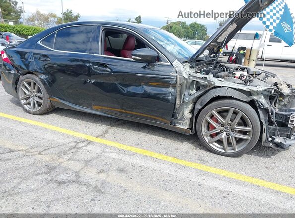 JTHBA1D26K5099628 2019 LEXUS IS 300 Black Front view