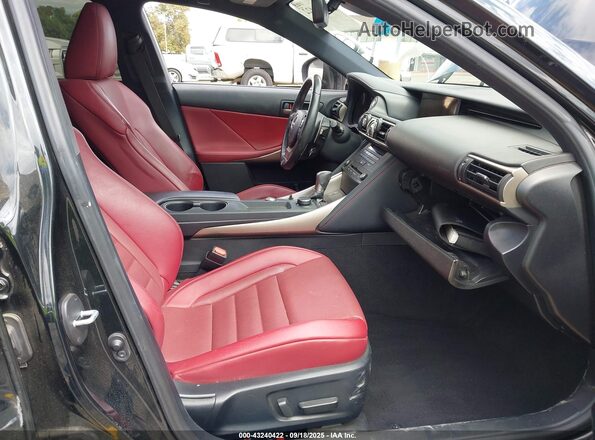 JTHBA1D26K5099628 2019 LEXUS IS 300 Black Front interior view