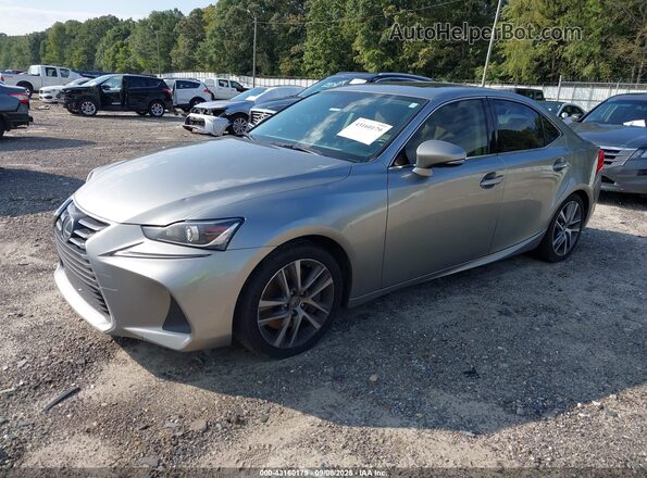 JTHBA1D26K5100793 2019 LEXUS IS 300 Gray წინა მარცხენა ხედი სამი მეოთხედიდან