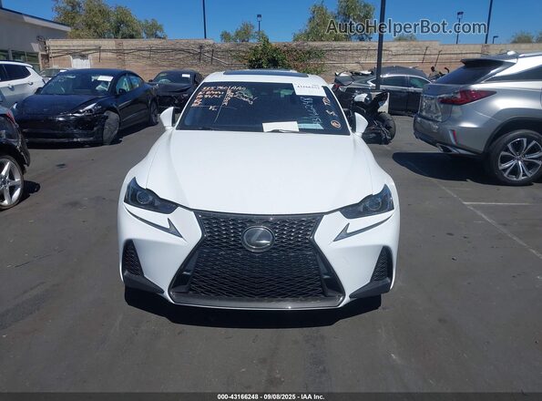 JTHBA1D27J5073070 2018 LEXUS IS White 