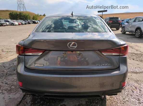 JTHBA1D29H5052831 2017 LEXUS IS Серый 